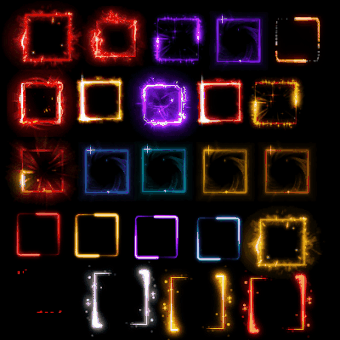 首饰内观特效框系列0098