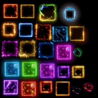 首饰内观特效框系列0099