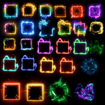 首饰内观特效框系列0102