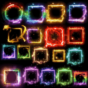 首饰内观特效框系列0106