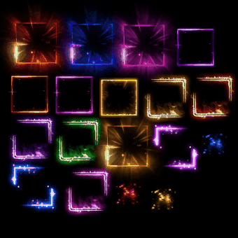 首饰内观特效框系列0107