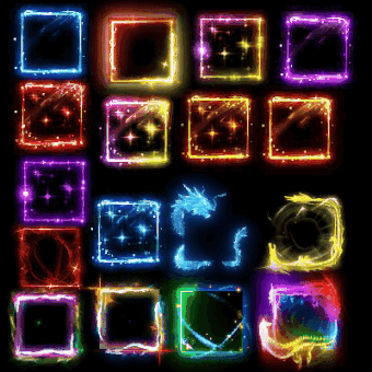 首饰内观特效框系列0108