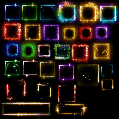 首饰内观特效框系列0111