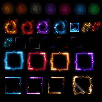 首饰内观特效框系列0112