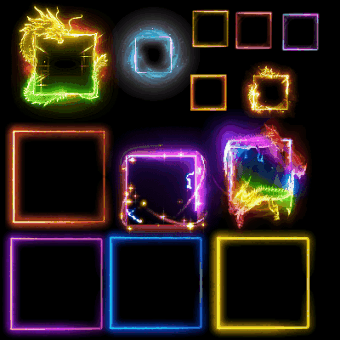 首饰内观特效框系列0113