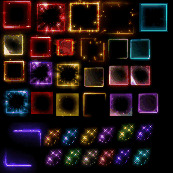 首饰内观特效框系列0115