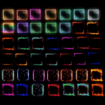 首饰内观特效框系列0116
