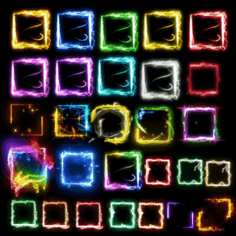 首饰内观特效框系列0120