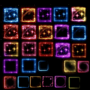 首饰内观特效框系列0122