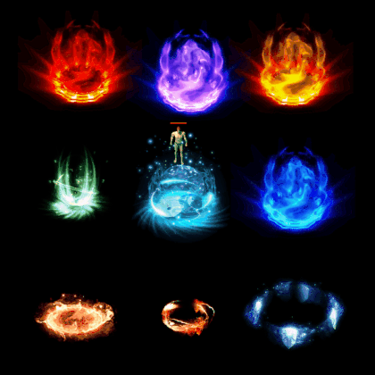 魂环光圈特效系列0075