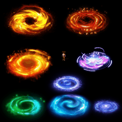 魂环光圈特效系列0078