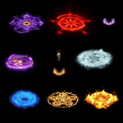 魂环光圈特效系列0080