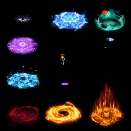 魂环光圈特效系列0081