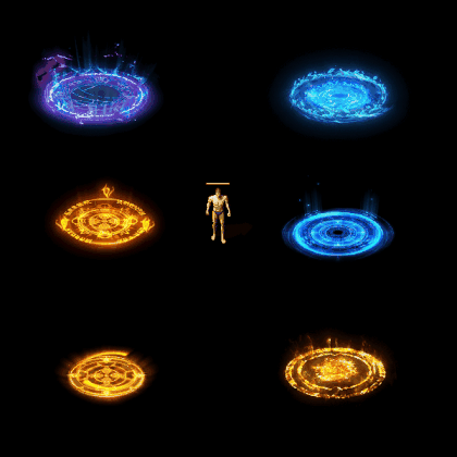 魂环光圈特效系列0082