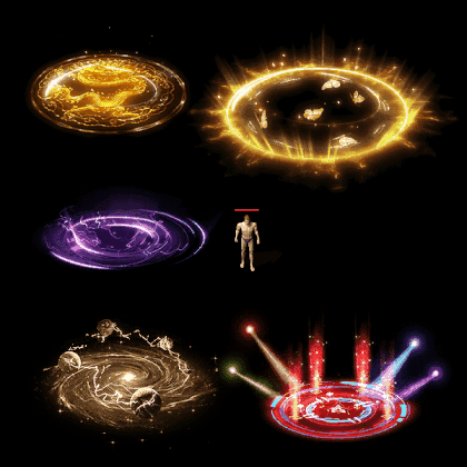 魂环光圈特效系列0086