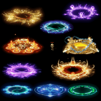 魂环光圈特效系列0087