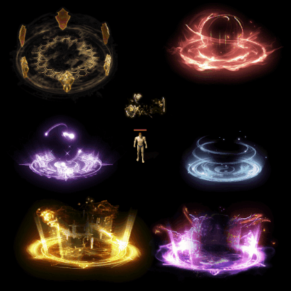 魂环光圈特效系列0090