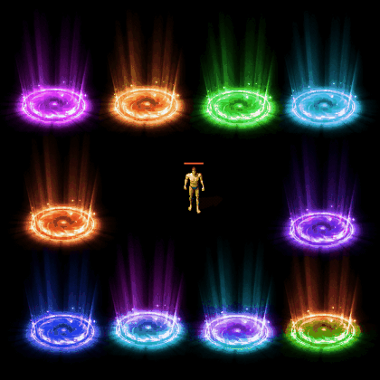 魂环光圈特效系列0096