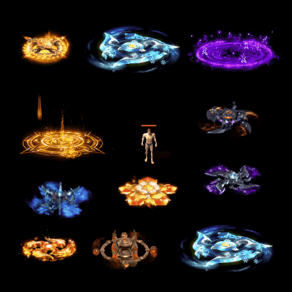 魂环光圈特效系列0097