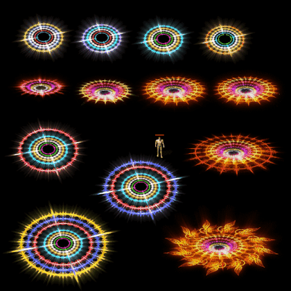 魂环光圈特效系列0098