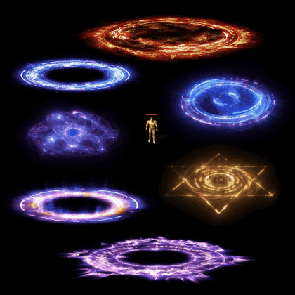 魂环光圈特效系列0100