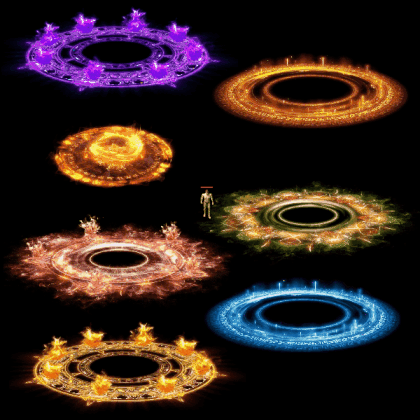 魂环光圈特效系列0101