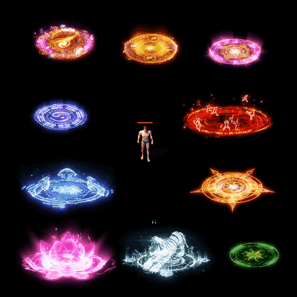 魂环光圈特效系列0102