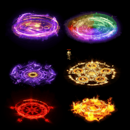 魂环光圈特效系列0104