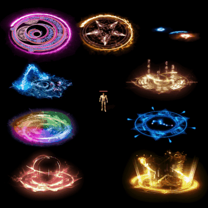 魂环光圈特效系列0107