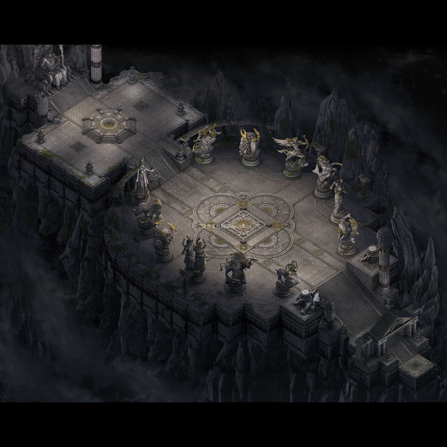 暗黑系列地图0827