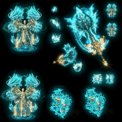 996引擎专用剑甲首饰全套装备系列45