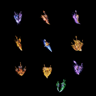 特殊装备战斧弓剑系列0031