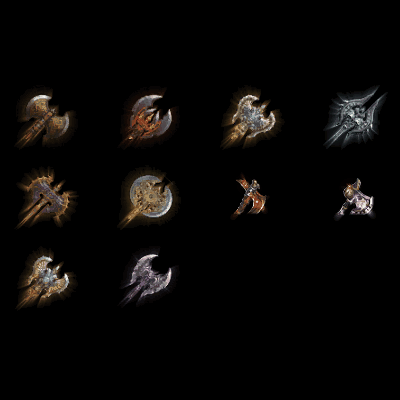 特殊装备战斧弓剑系列0036