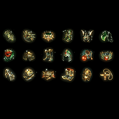 复古首饰装备系列0317