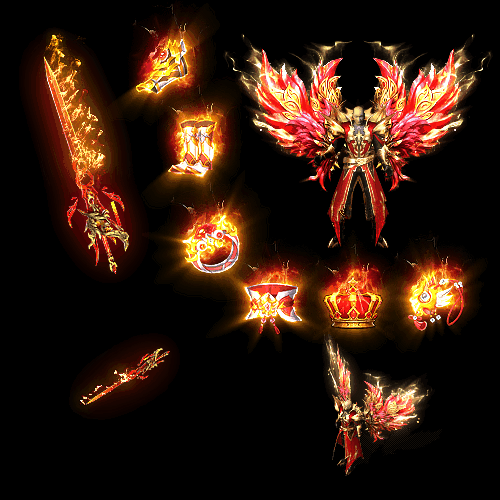 996引擎专用剑甲首饰全套装备系列75