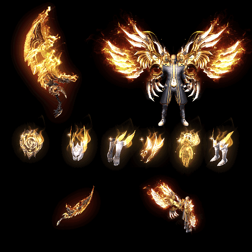 996引擎专用剑甲首饰全套装备系列78