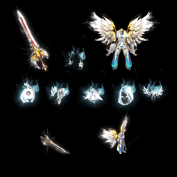 996引擎专用剑甲首饰全套装备系列80