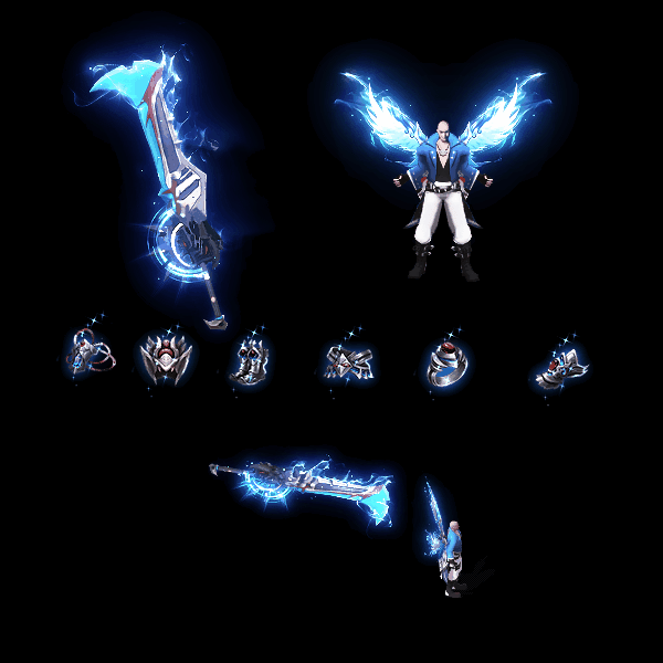 996引擎专用剑甲首饰全套装备系列85