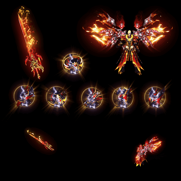 996引擎专用剑甲首饰全套装备系列89