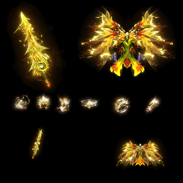 996引擎专用剑甲首饰全套装备系列90