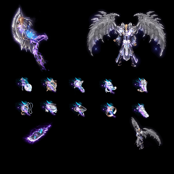 996引擎专用剑甲首饰全套装备系列96