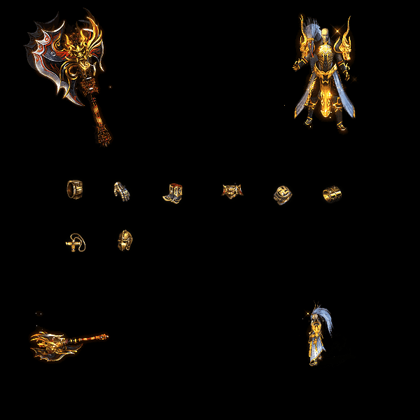 996引擎专用剑甲首饰全套装备系列98