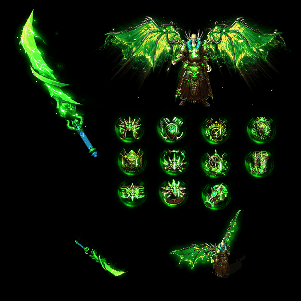 996引擎专用剑甲首饰全套装备系列99