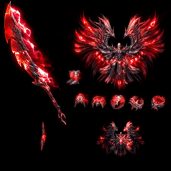 996引擎专用剑甲首饰全套装备系列100