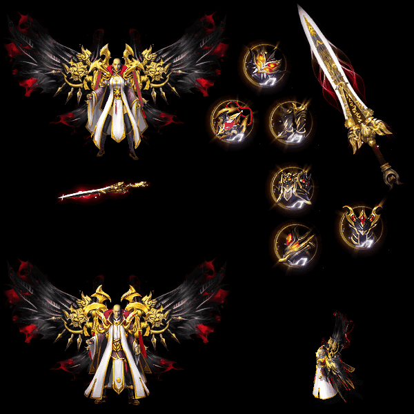 996引擎专用剑甲首饰全套装备系列101