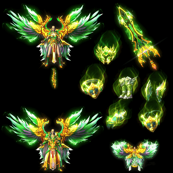 996引擎专用剑甲首饰全套装备系列102