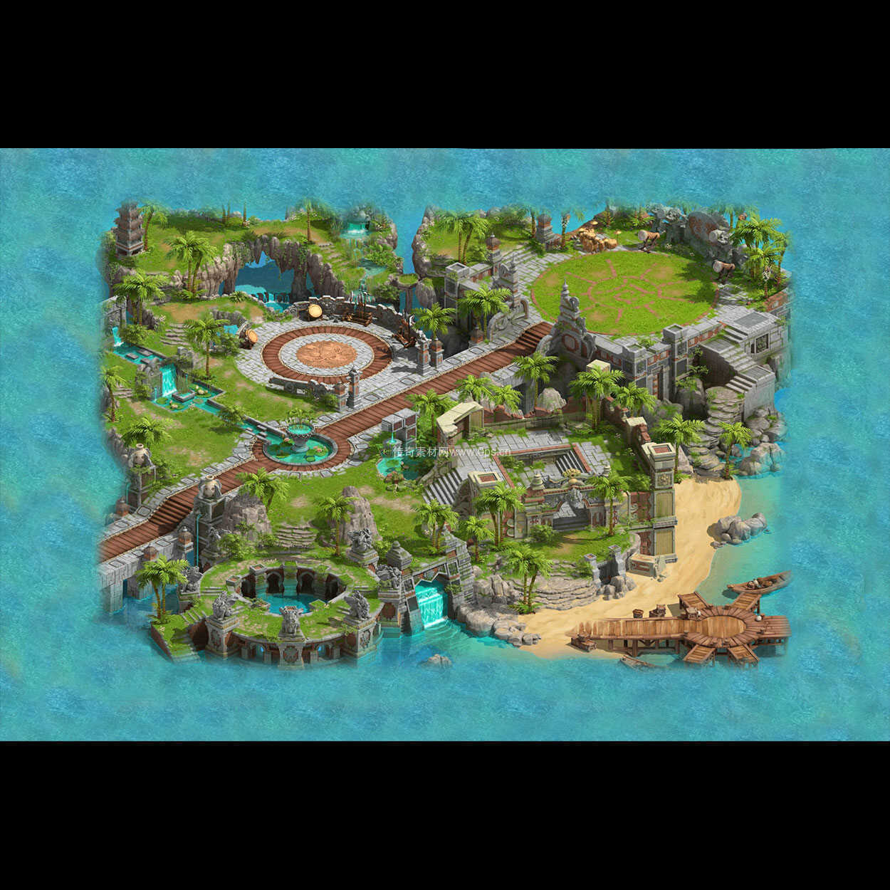 海岛系列地图0124