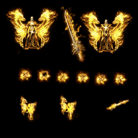 996引擎专用剑甲首饰全套装备系列110