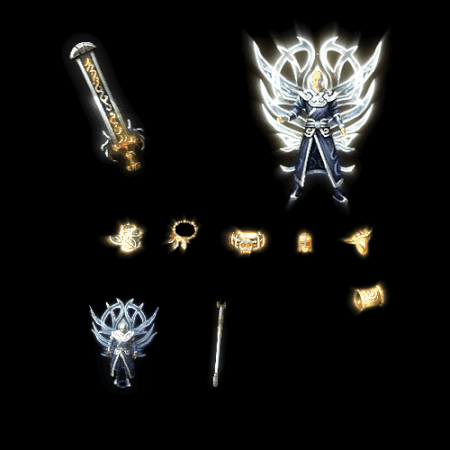 996引擎专用剑甲首饰全套装备系列119