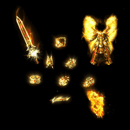 996引擎专用剑甲首饰全套装备系列120